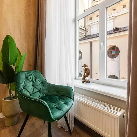 Apartmán Leogrand Vip On Lesi Ukrainky 7 Lvov